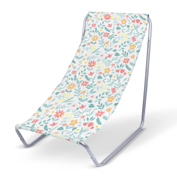 Kovové lehátko Floral Adventure