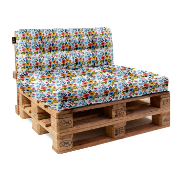 Súprava vankúšov z paliet Floral Fantasy