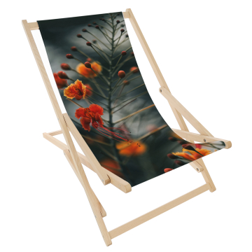 Hojdacie Kreslo Little Orange Flowers