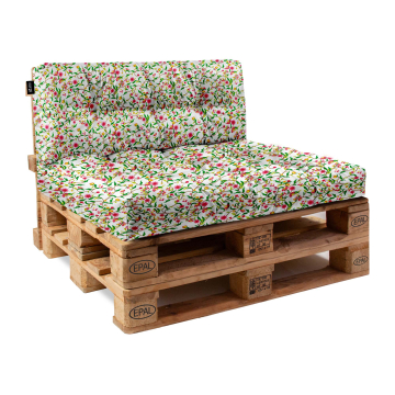 Súprava vankúšov z paliet Mystery Garden