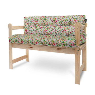 Sada vankúšov na záhradnú lavičku Mystery Garden