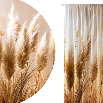 Záclona Pampas Grass