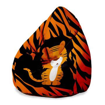 Sedací vak Pearshape Roary