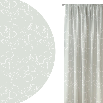 Záclona Scandinavian Green