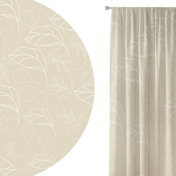 Záclona Scandinavian Nature