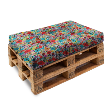 Vankúš na sedadlo z palety Spring Flowers