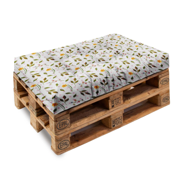 Vankúš na sedadlo z palety Spring Pattern