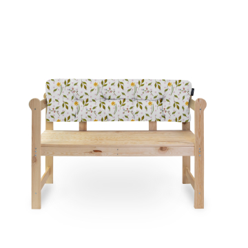 Vankúš na operadlo pre záhradnú lavičku Spring Pattern
