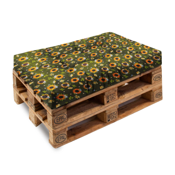 Vankúš na sedadlo z palety Sunflowers