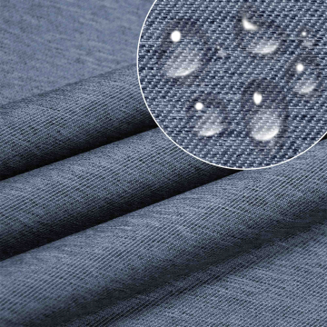 Látka s imitáciou denimu Stormy Horizon