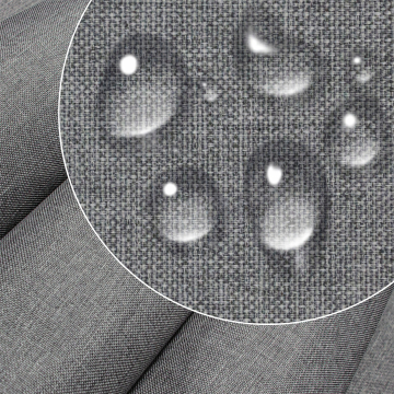 Látka s imitáciou ľanu Light Grey