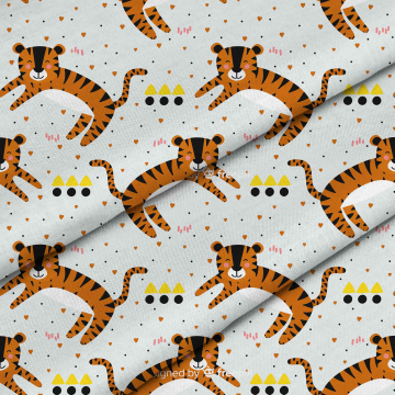 Látka Tiger Roar