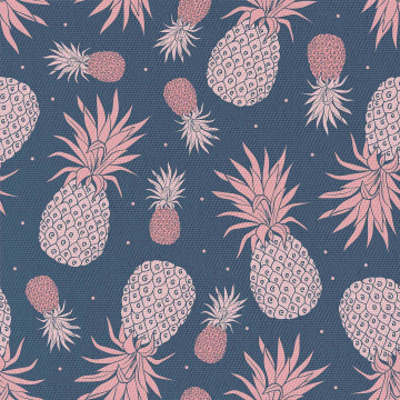 Látka Scattered Pineapples