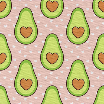Látka Hearty Avocados
