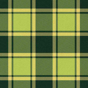 Látka Dark green check
