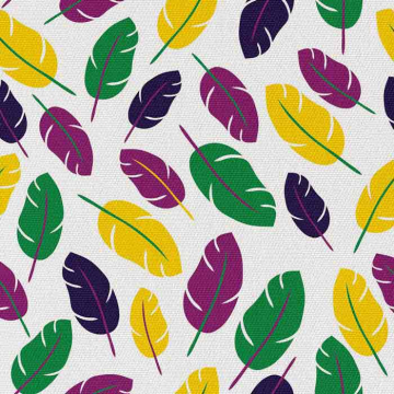 Látka Coloured Feathers