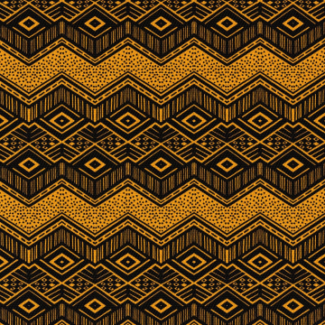 Látka Pattern Orange
