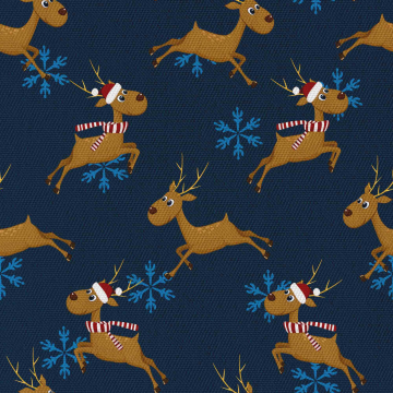 Látka Fairytale Reindeer