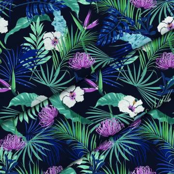 Látka Tropical Plants