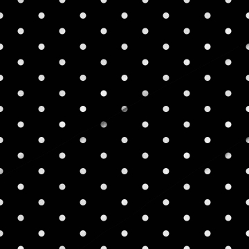 Látka Black Geometric Dots