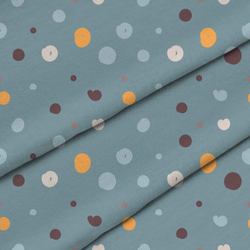 Látka Colorful Dots