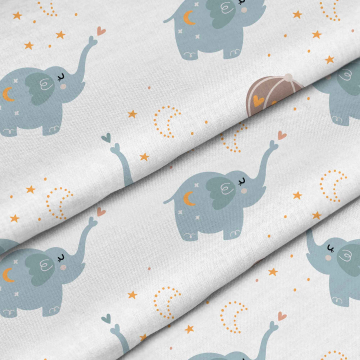 Látka Blue Elephant
