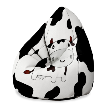 Sedací vak Pearshape Bobby Moo
