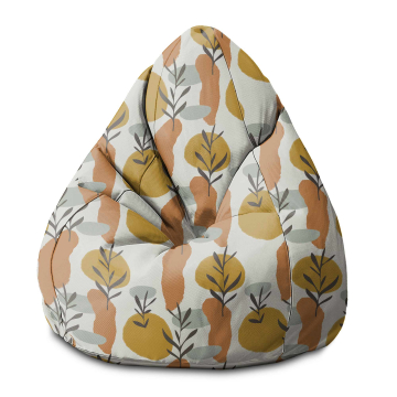 Sedací vak Pearshape Warm September