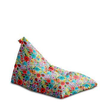 Sedací vak Triangle Spring Flowers