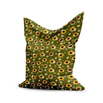 Sedací vak Pillow Sunflowers