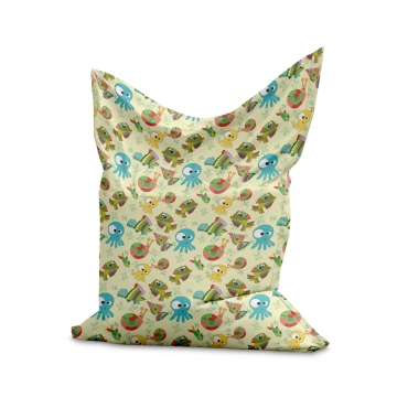 Sedací vak Pillow Funny Sea Animals