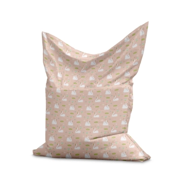 Sedací vak Pillow Elegant Swan