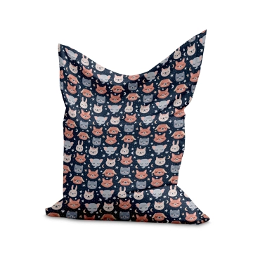 Sedací vak Pillow Sleeping Animals