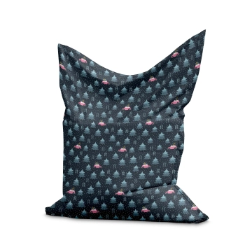 Sedací vak Pillow Christmas Trip