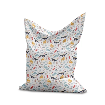 Sedací vak Pillow Funny Kids Dinosaurs