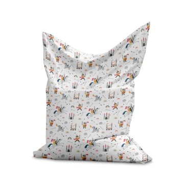 Sedací vak Pillow Knight and Dragon