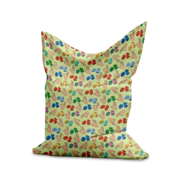 Sedací vak Pillow Everything is OK