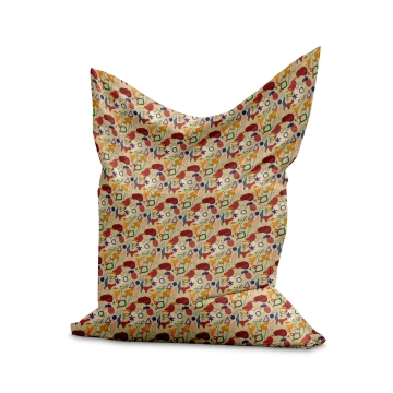 Sedací vak Pillow Abstract Fruits