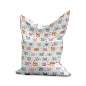 Sedací vak Pillow Sleepy Cats