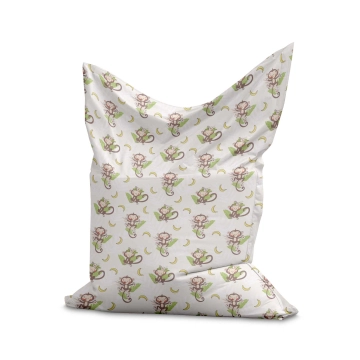 Sedací vak Pillow Funny Monkeys