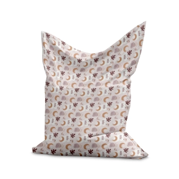 Sedací vak Pillow Abstract Doodle Baby Pattern