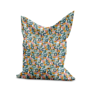 Sedací vak Pillow Abstract Cut Out