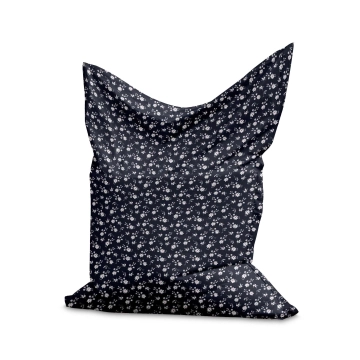 Sedací vak Pillow Small Flowers on Dark