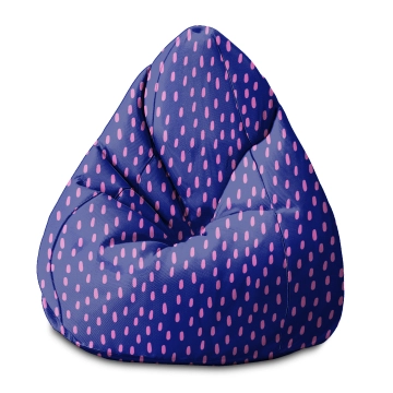 Sedací vak  Pearshape Pink Spots
