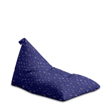 Sedací vak Triangle Abstract Soft Shapes