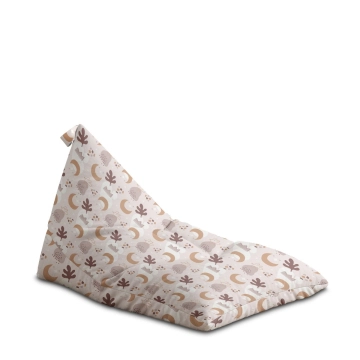 Sedací vak Triangle Abstract Doodle Baby Pattern