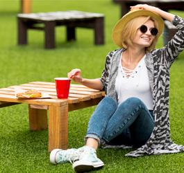 Relaxácia len v záhrade